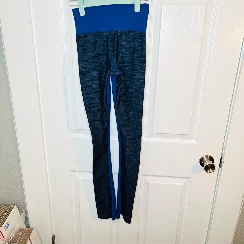 Lululemon Barre Pulse Pant (Regular) Blue/Reversible Slub Limitless Blue 2 - Picture 7 of 12
